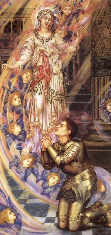 Evelyn De Morgan Our Senora of the Peace oil painting picture